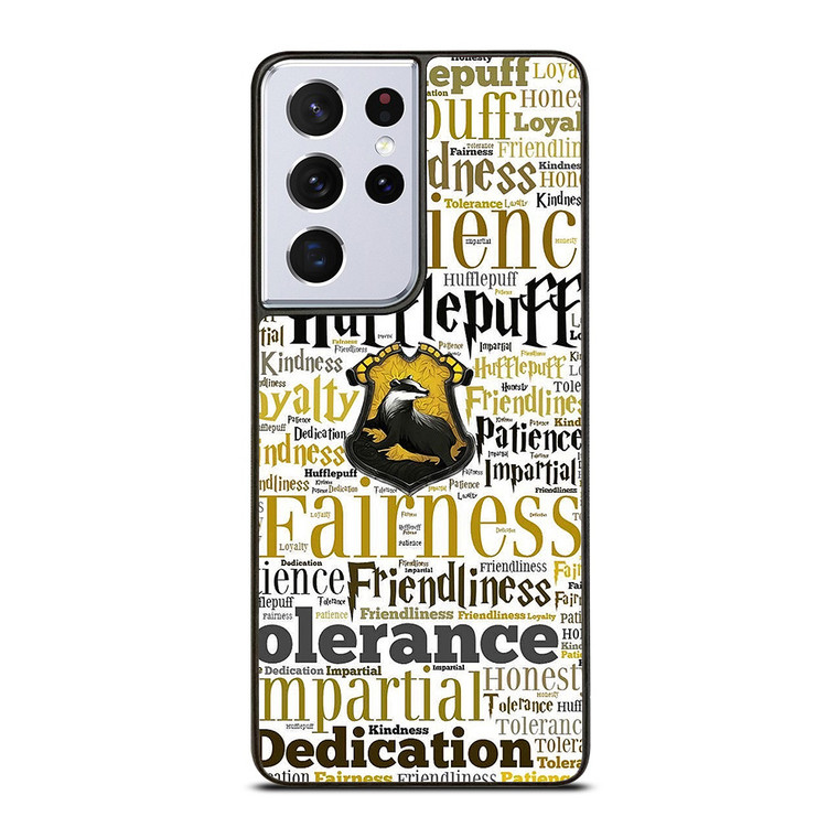 Hufflepuff Harry Potter Wallpaper Samsung Galaxy S21 Ultra 5G Case Cover