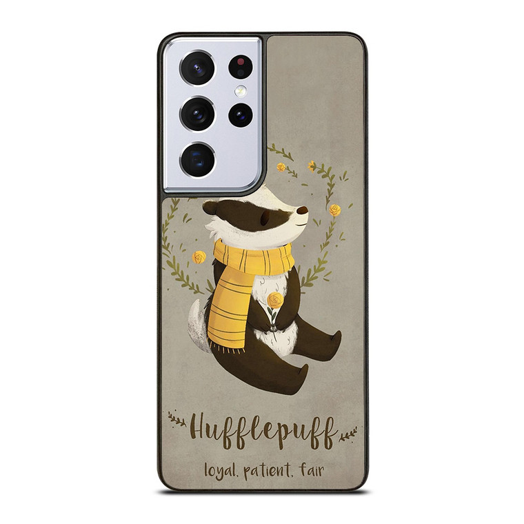 Hufflepuff Loyal Patient Fair Samsung Galaxy S21 Ultra 5G Case Cover