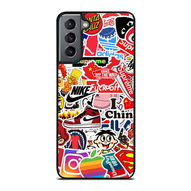 BRAND COLLAGE Samsung Galaxy S21 Plus 5G Case Cover