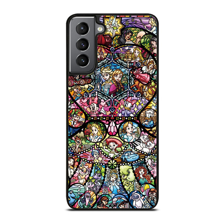 Disney All Character Puzzle Samsung Galaxy S21 Plus 5G Case Cover