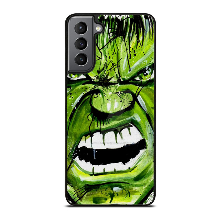 Hulk Comic Face Samsung Galaxy S21 Plus 5G Case Cover