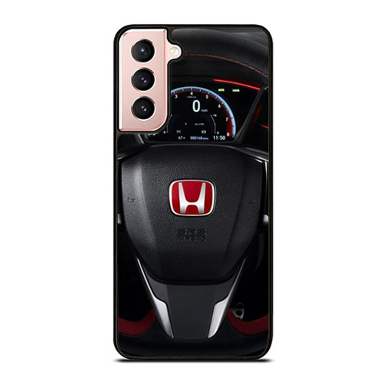 Civic Type R Steering Speed Meter Samsung Galaxy S21 5G Case Cover