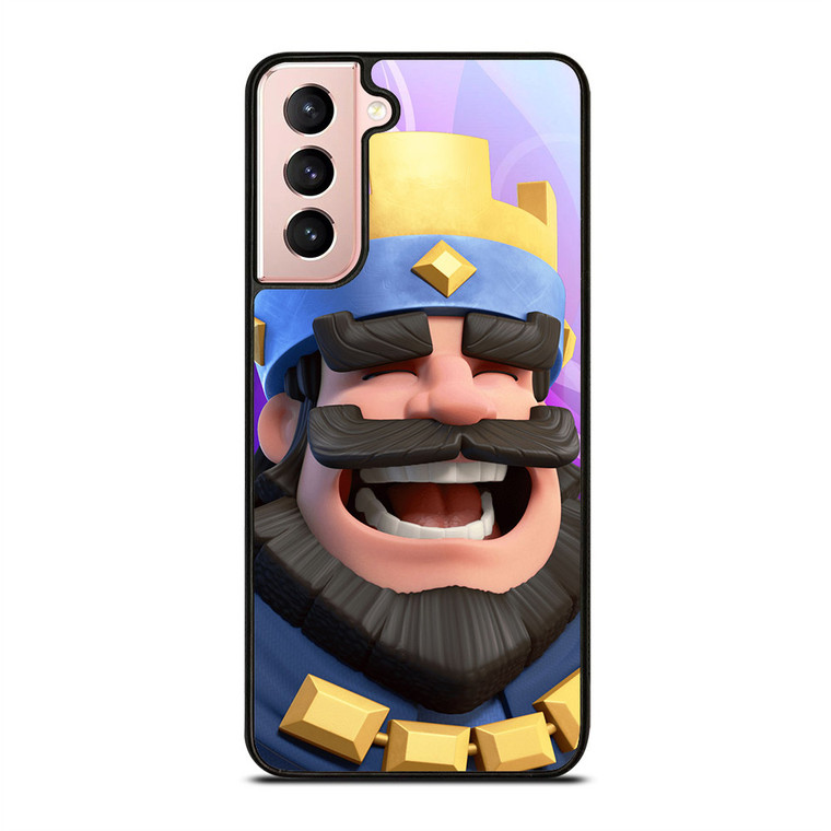 CLASH ROYAL KING SMILING Samsung Galaxy S21 5G Case Cover