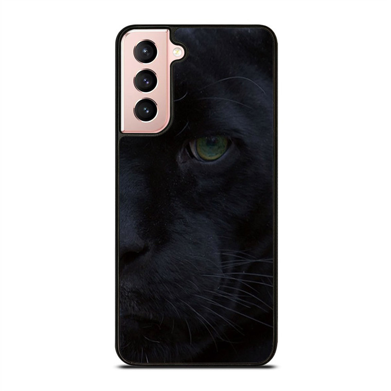 HALF FACE BLACK PANTHER Samsung Galaxy S21 5G Case Cover