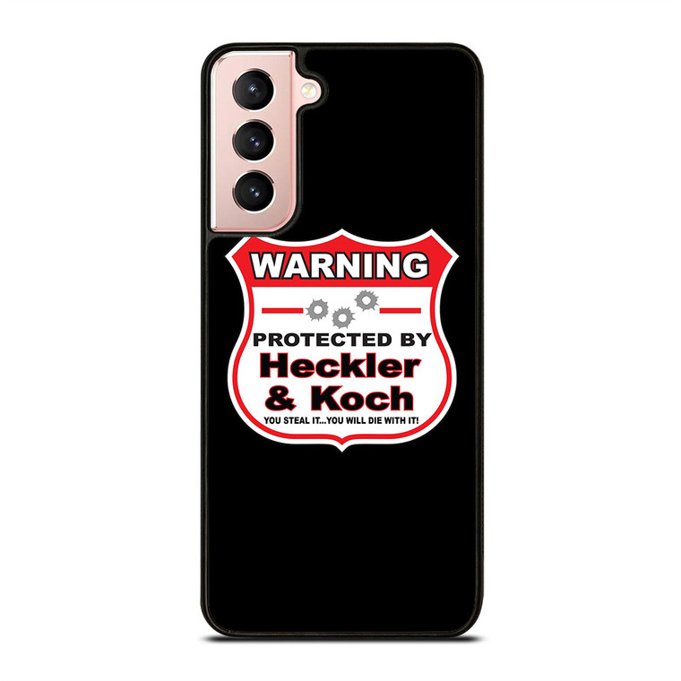 HECKLER & KOCH WARNING Samsung Galaxy S21 5G Case Cover