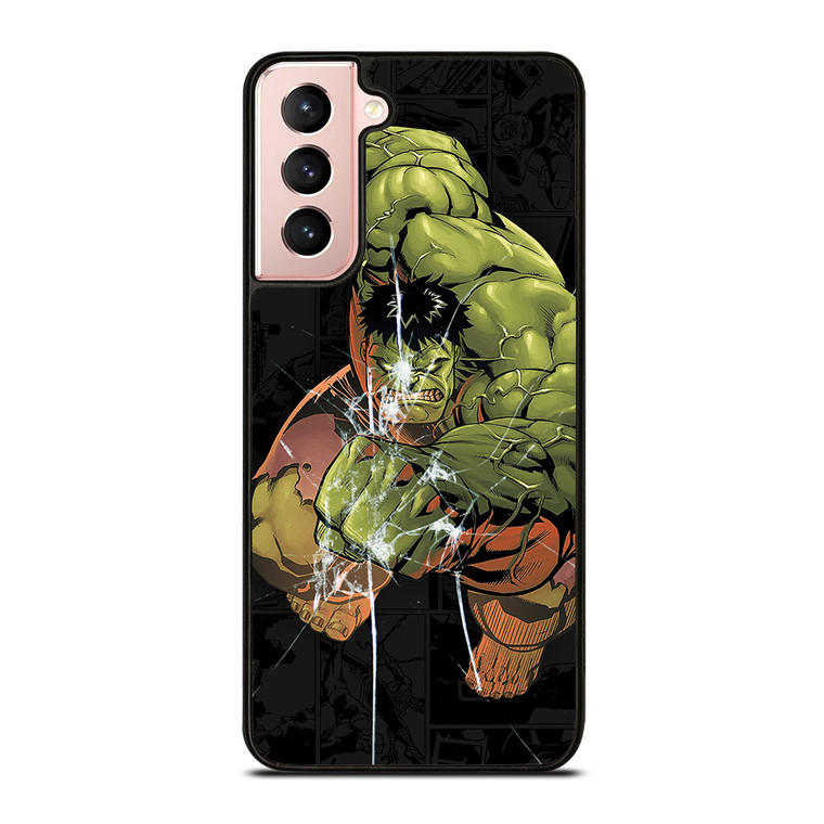 Hulk Comic In Action Samsung Galaxy S21 5G Case Cover