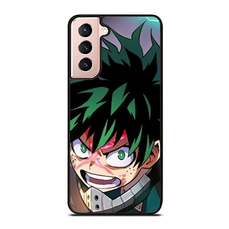 Izuku Midoriya Face Samsung Galaxy S21 5G Case Cover