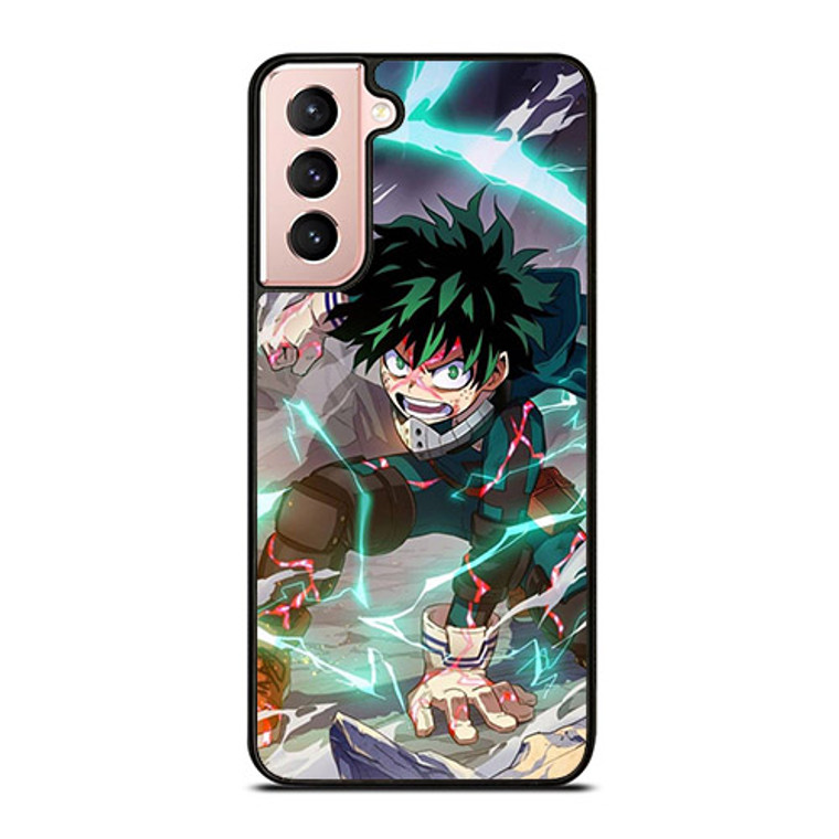 Izuku Midoriya in My Hero Academia Samsung Galaxy S21 5G Case Cover