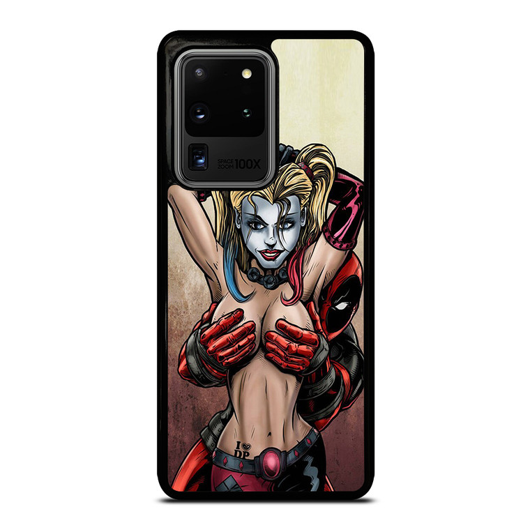 Deadpool & Harley Quinn Samsung Galaxy S20 Ultra 5G Case Cover