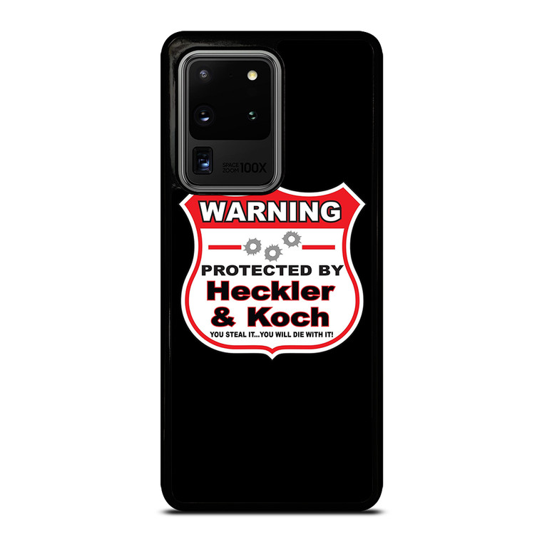 HECKLER & KOCH WARNING Samsung Galaxy S20 Ultra 5G Case Cover