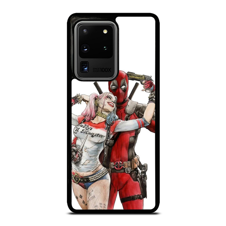 Iconic Deadpool & Harley Quinn Samsung Galaxy S20 Ultra 5G Case Cover