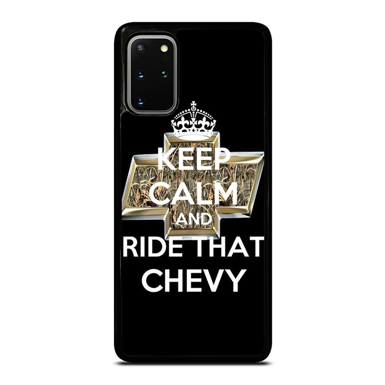 KEEP CALM AND RIDE THAT CHEVY Samsung Galaxy S20 Plus 5G Case Cover KEEP CALM AND RIDE THAT CHEVY Samsung Galaxy S20 Plus 5G Case Cover
