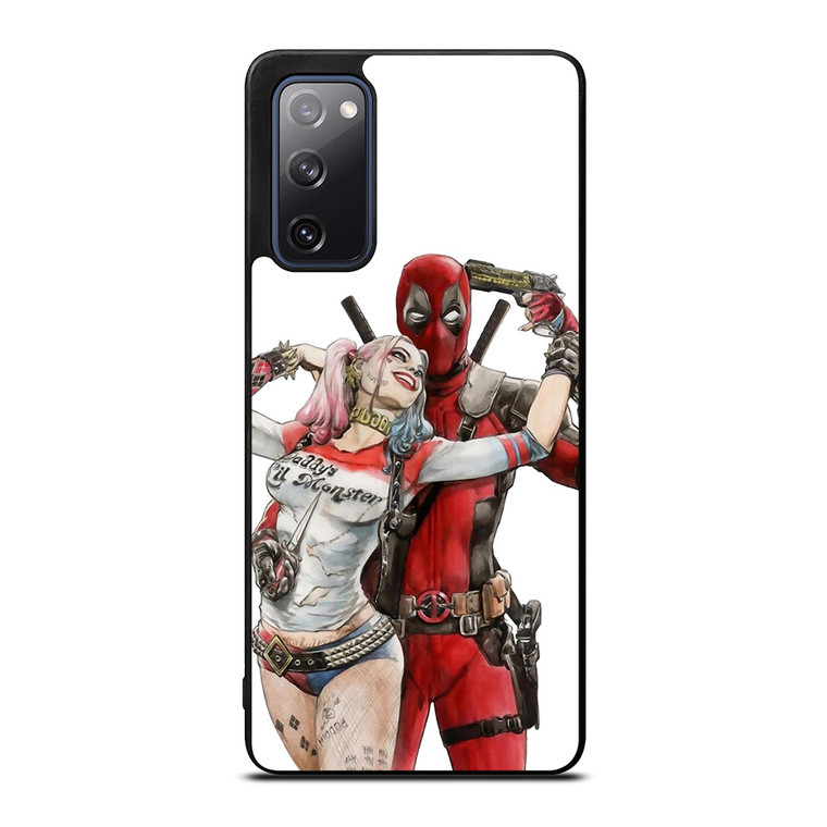 Iconic Deadpool & Harley Quinn Samsung Galaxy S20 FE 5G 2022 Case Cover