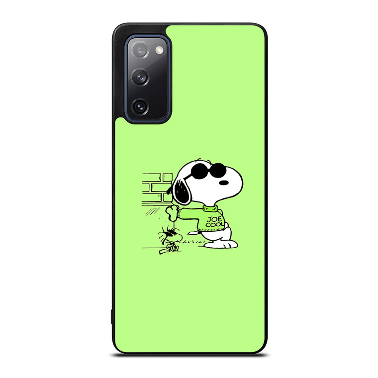 Joe Cool Snoopy Dog Samsung Galaxy S20 FE 5G 2022 Case Cover