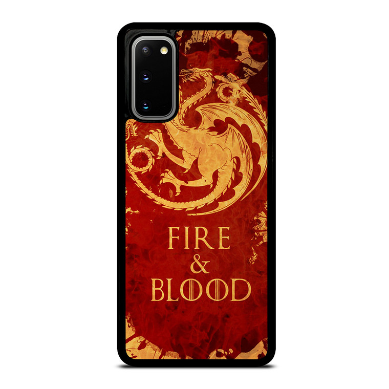 FIRE & BLOOD Samsung Galaxy S20 5G Case Cover