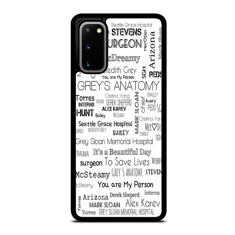 GREY'S ANATOMY STORY Samsung Galaxy S20 5G Case Cover