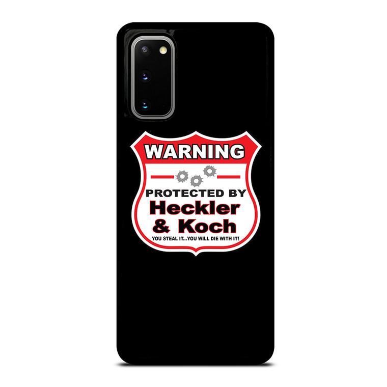 HECKLER & KOCH WARNING Samsung Galaxy S20 5G Case Cover