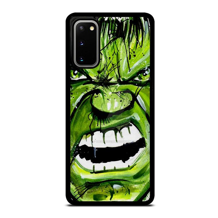 Hulk Comic Face Samsung Galaxy S20 5G Case Cover