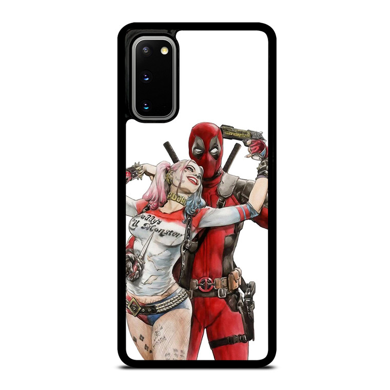 Iconic Deadpool & Harley Quinn Samsung Galaxy S20 5G Case Cover