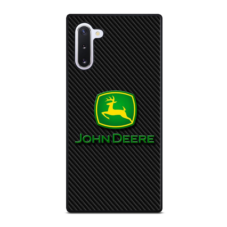 John Deere Carbon Motif Wallpaper Samsung Galaxy Note 10 5G Case Cover