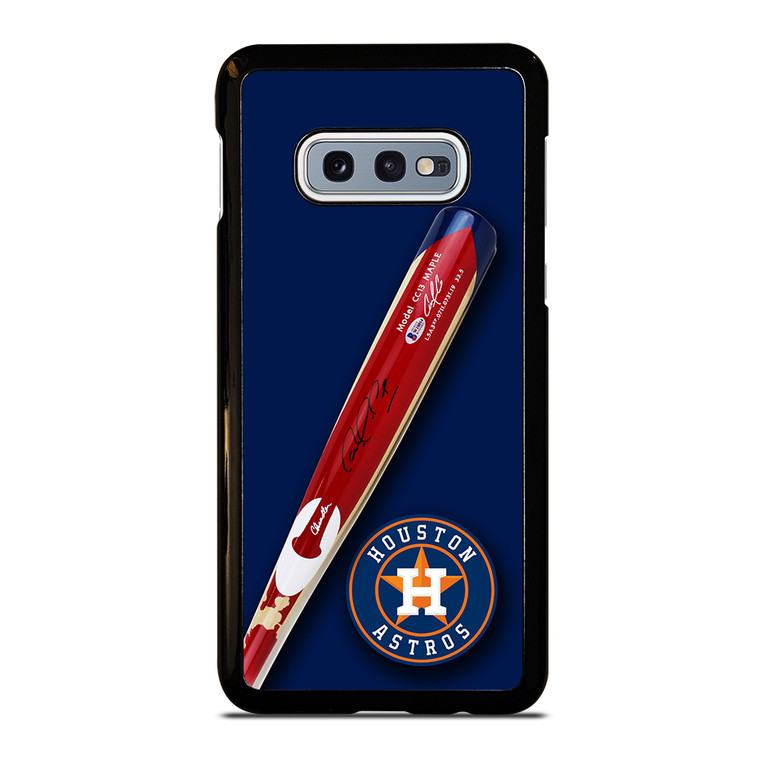 Houston Astros Correa's Stick Signed Samsung Galaxy S10e Case Cover