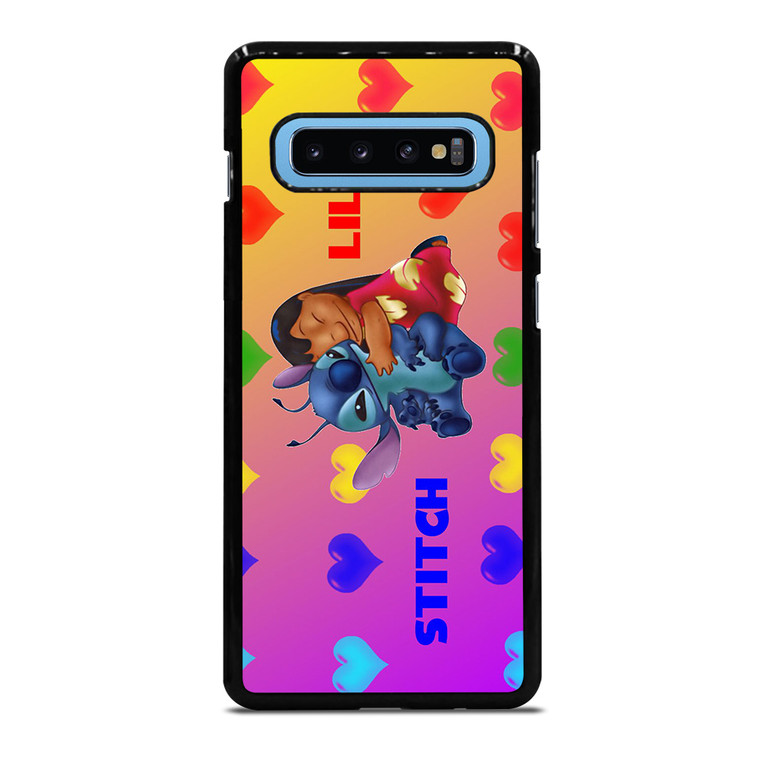 CUTE LILO AND STITCH Samsung Galaxy S10 Plus Case Cover