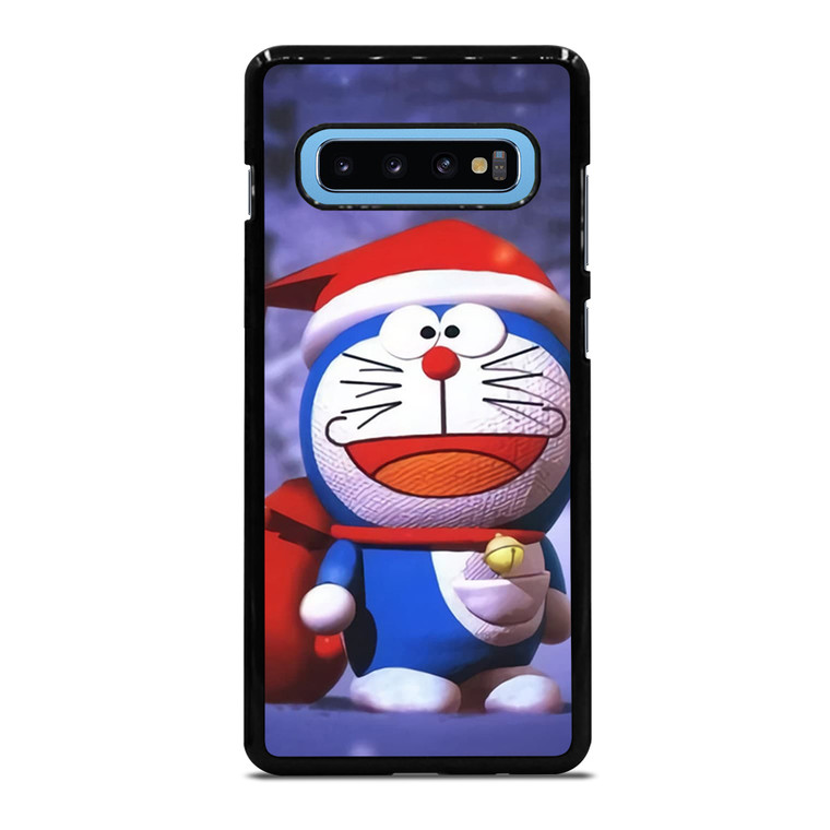 Doraemon Santa Costume Samsung Galaxy S10 Plus Case Cover