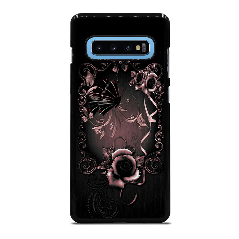 Gothic Rose Flower Samsung Galaxy S10 Plus Case Cover