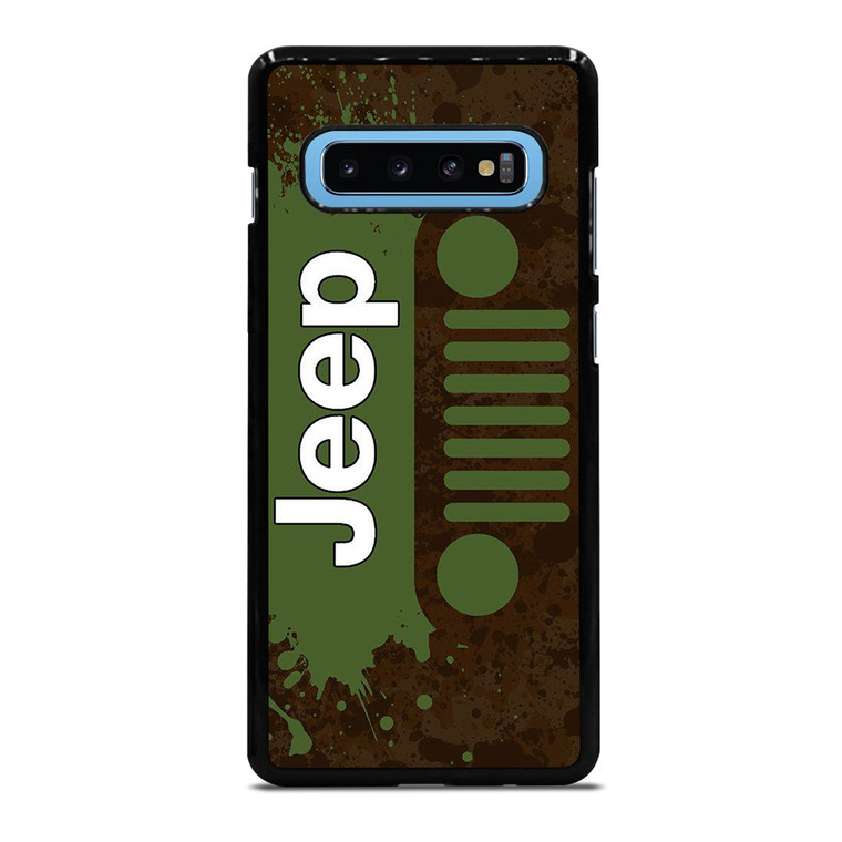 GREEN JEEP WRANGLER Samsung Galaxy S10 Plus Case Cover