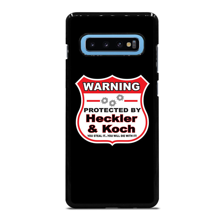 HECKLER & KOCH WARNING Samsung Galaxy S10 Plus Case Cover