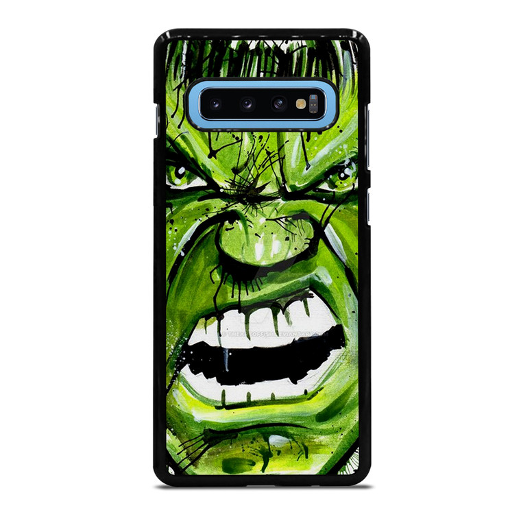 Hulk Comic Face Samsung Galaxy S10 Plus Case Cover