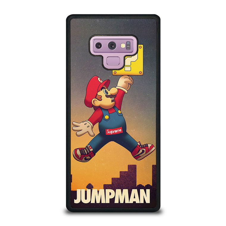 Air Jordan Mario Bross Supreme Samsung Galaxy Note 9 Case Cover