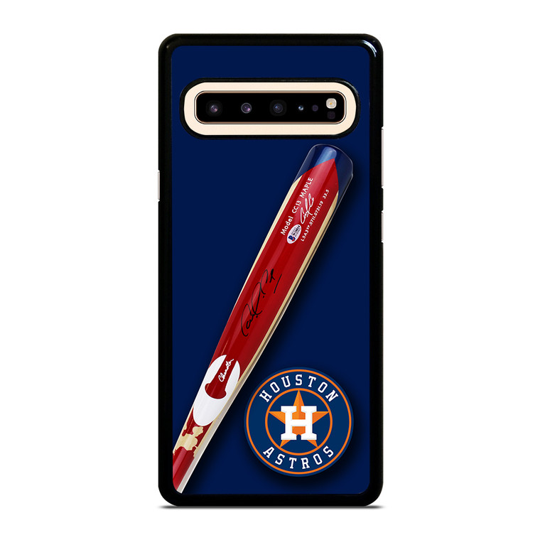 Houston Astros Correa's Stick Signed Samsung Galaxy S10 5G Case Cover