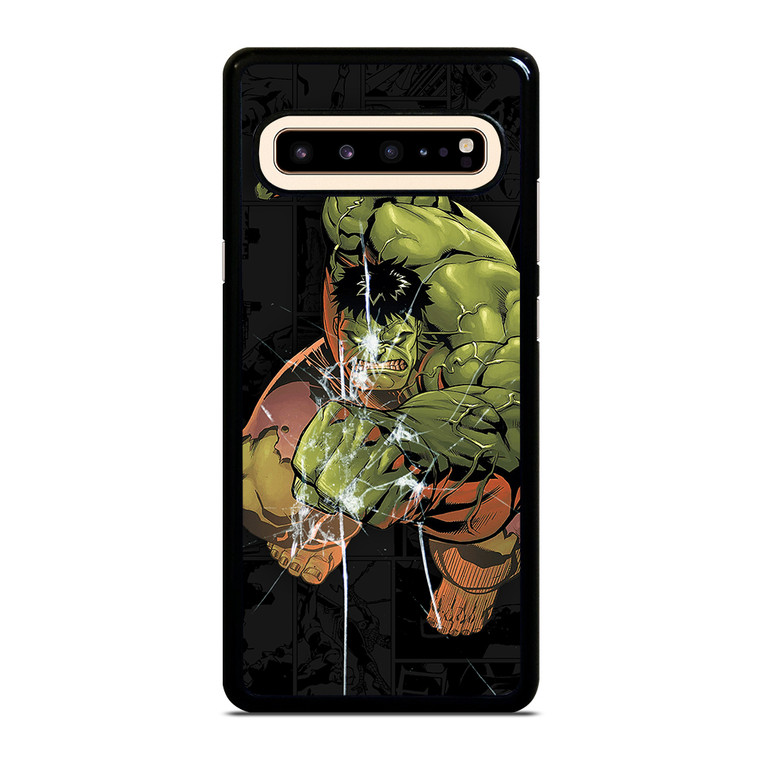 Hulk Comic In Action Samsung Galaxy S10 5G Case Cover