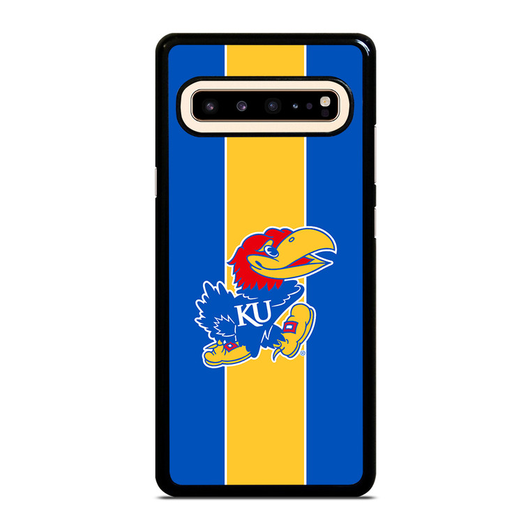 Kansas Jayhawks Logo Samsung Galaxy S10 5G Case Cover