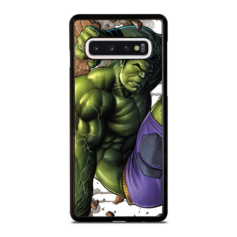 Green Hulk Comic Samsung Galaxy S10 Case Cover