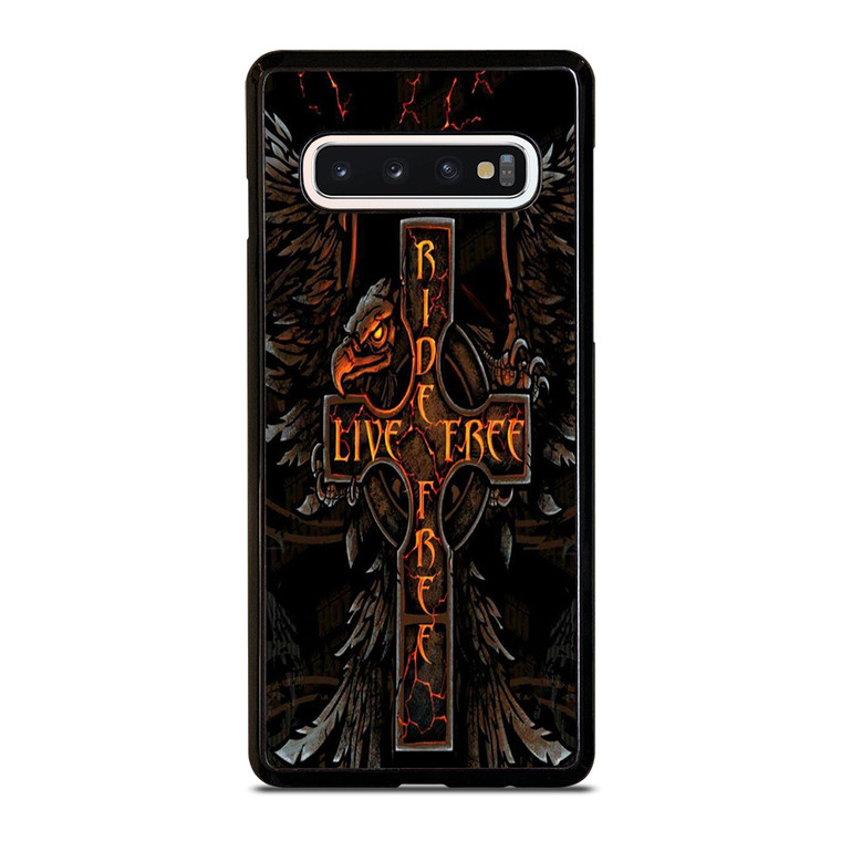 HARLEY RIDE LIVE FREE Samsung Galaxy S10 Case Cover