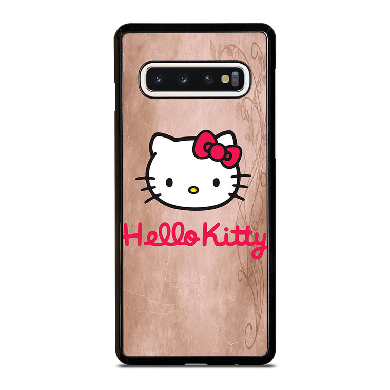 HELLO KITTY FACE Samsung Galaxy S10 Case Cover