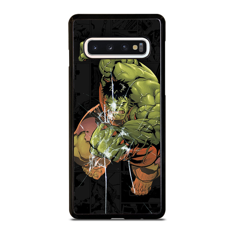 Hulk Comic In Action Samsung Galaxy S10 Case Cover
