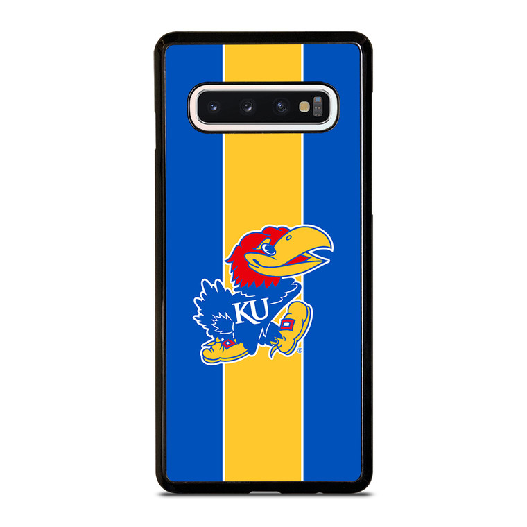 Kansas Jayhawks Logo Samsung Galaxy S10 Case Cover