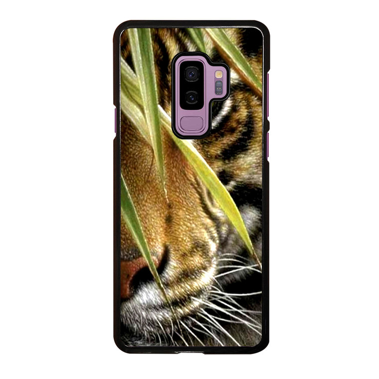BENGAL TIGER IN A HALF FACE Samsung Galaxy S9 Plus Case Cover