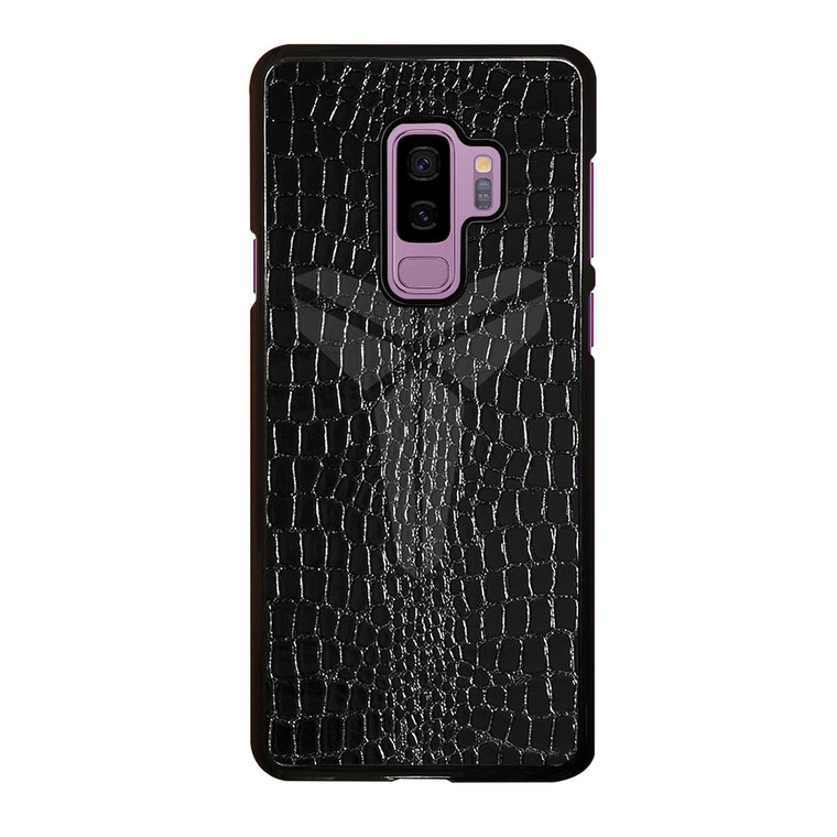 BLACK MAMBA LEATHER MOTIF Samsung Galaxy S9 Plus Case Cover
