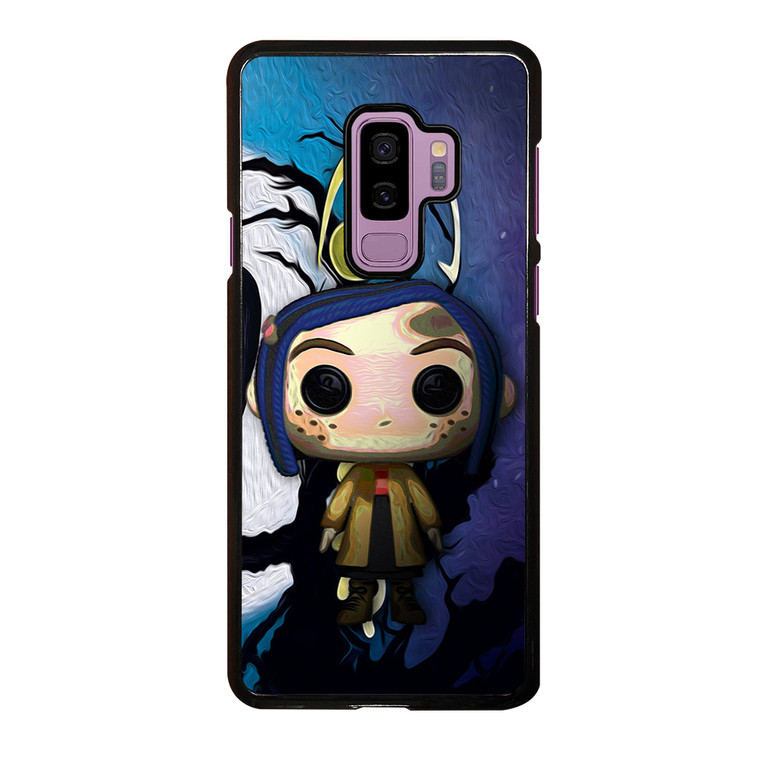 Cartoon Coraline Posterize Samsung Galaxy S9 Plus Case Cover
