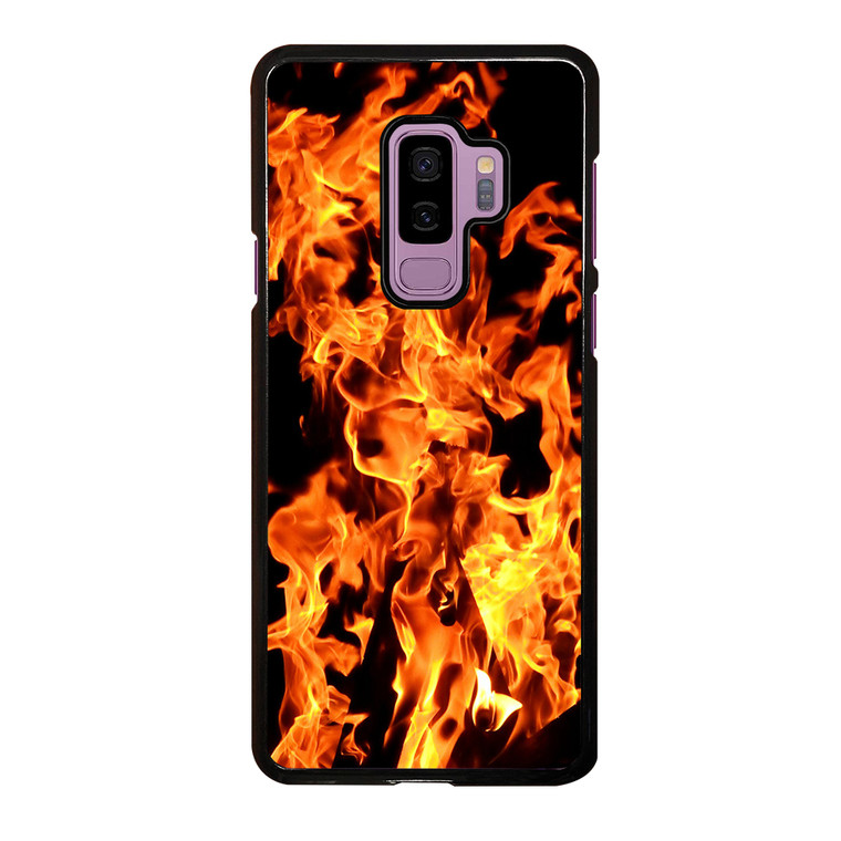 Fire Wallpaper Samsung Galaxy S9 Plus Case Cover