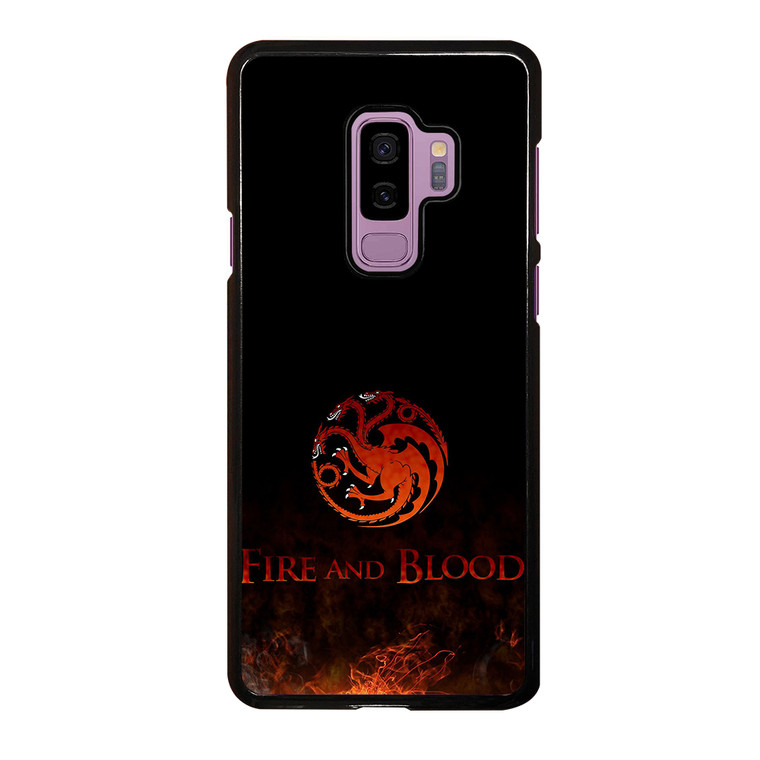 FIRED FIRE AND BLOOD Samsung Galaxy S9 Plus Case Cover
