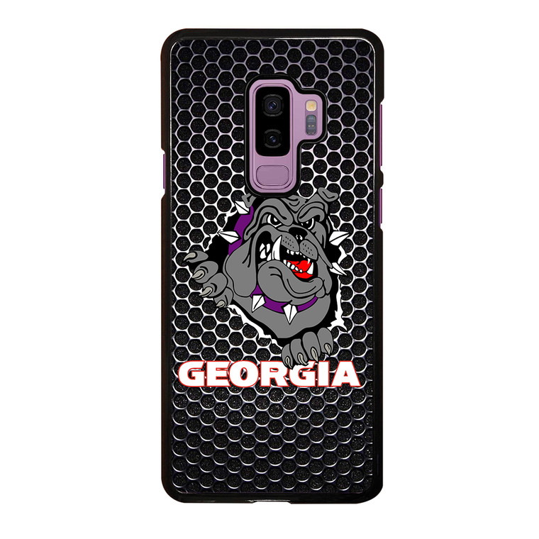 GEORGIA BULLDOGS SHIELD Samsung Galaxy S9 Plus Case Cover