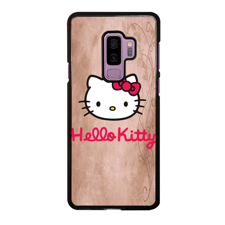 HELLO KITTY FACE Samsung Galaxy S9 Plus Case Cover