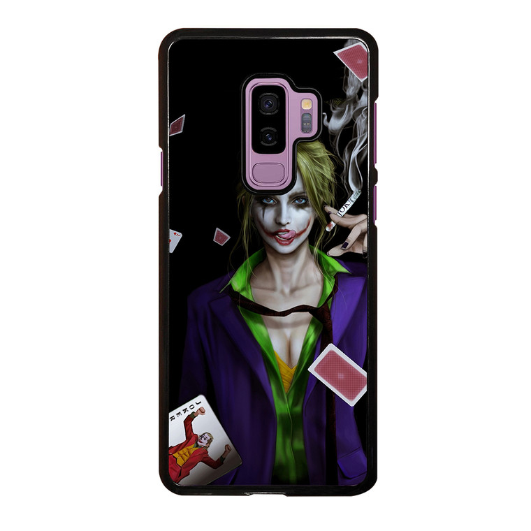 Joker Girl Smoking Samsung Galaxy S9 Plus Case Cover