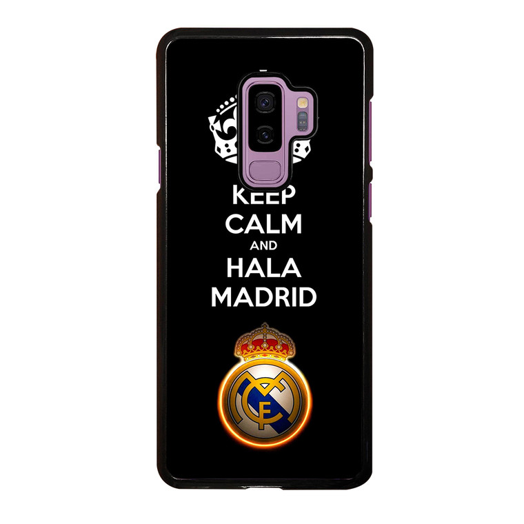 KEEP CALM AND HALA MADRID Samsung Galaxy S9 Plus Case Cover