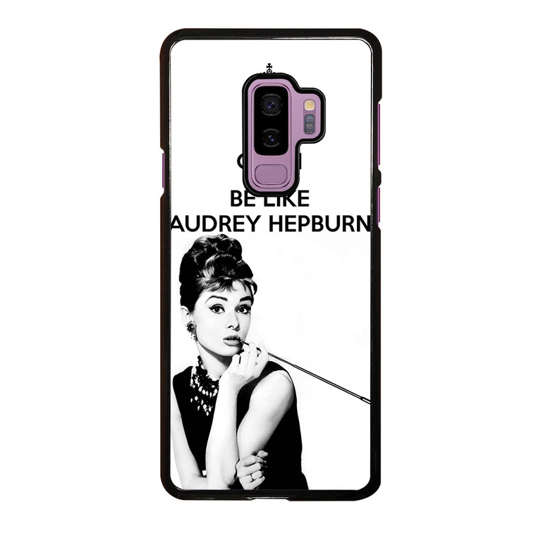 KEEP CALM AUDREY HEPBURN Samsung Galaxy S9 Plus Case Cover